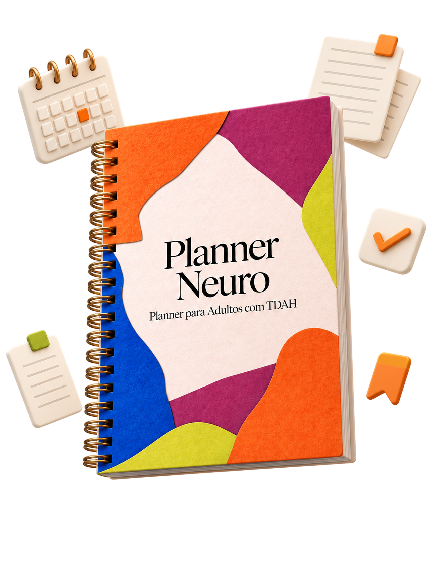 Mockup do Planner Neuro em diferentes dispositivos